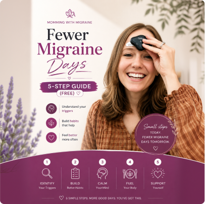 Fewer Migraine Days: 5-step guide (FREE)